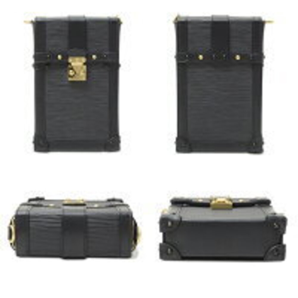 Louis Vuitton Epi Pochette Trunk Vertical Shoulder Bag Noir Black - Picture 2 of 3